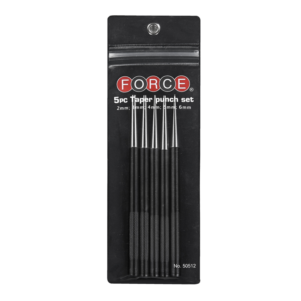 5pc Taper punch set