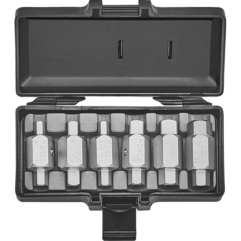6pc Fill / Drain plug key set