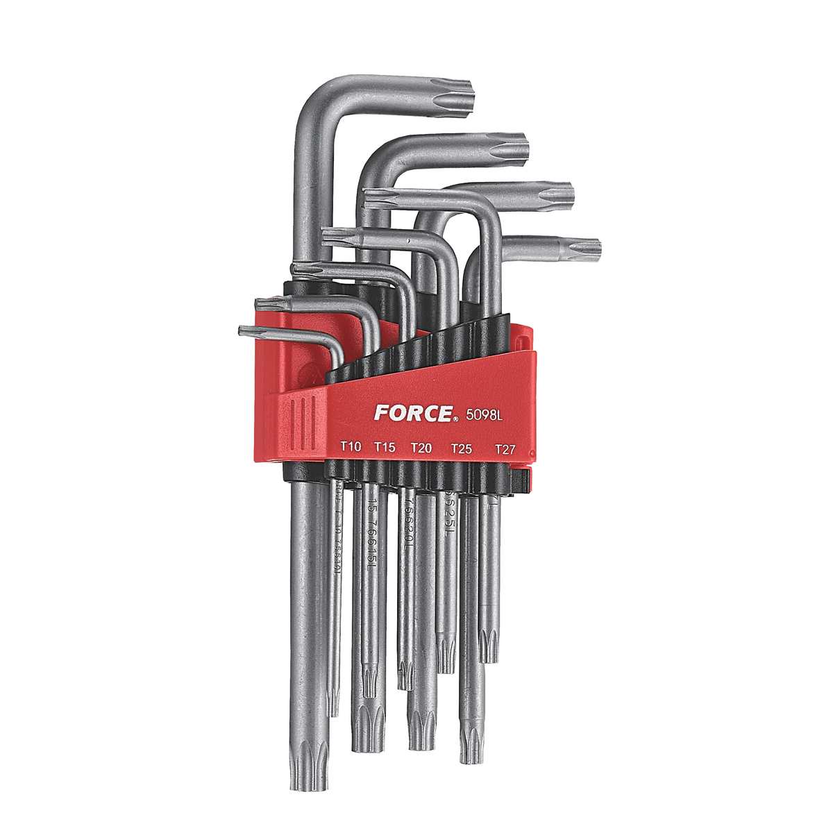 9pc Long star tamperproof key set