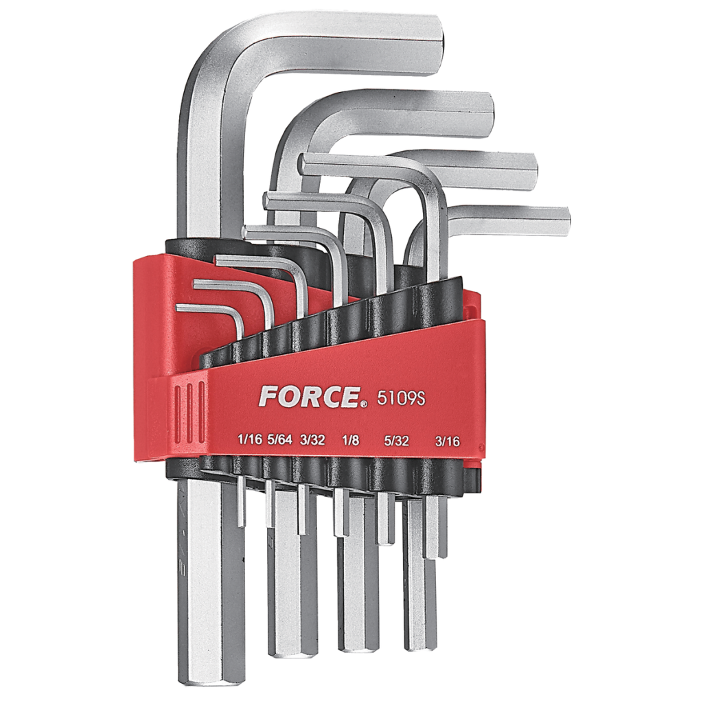 10pc Hex key set (SAE)