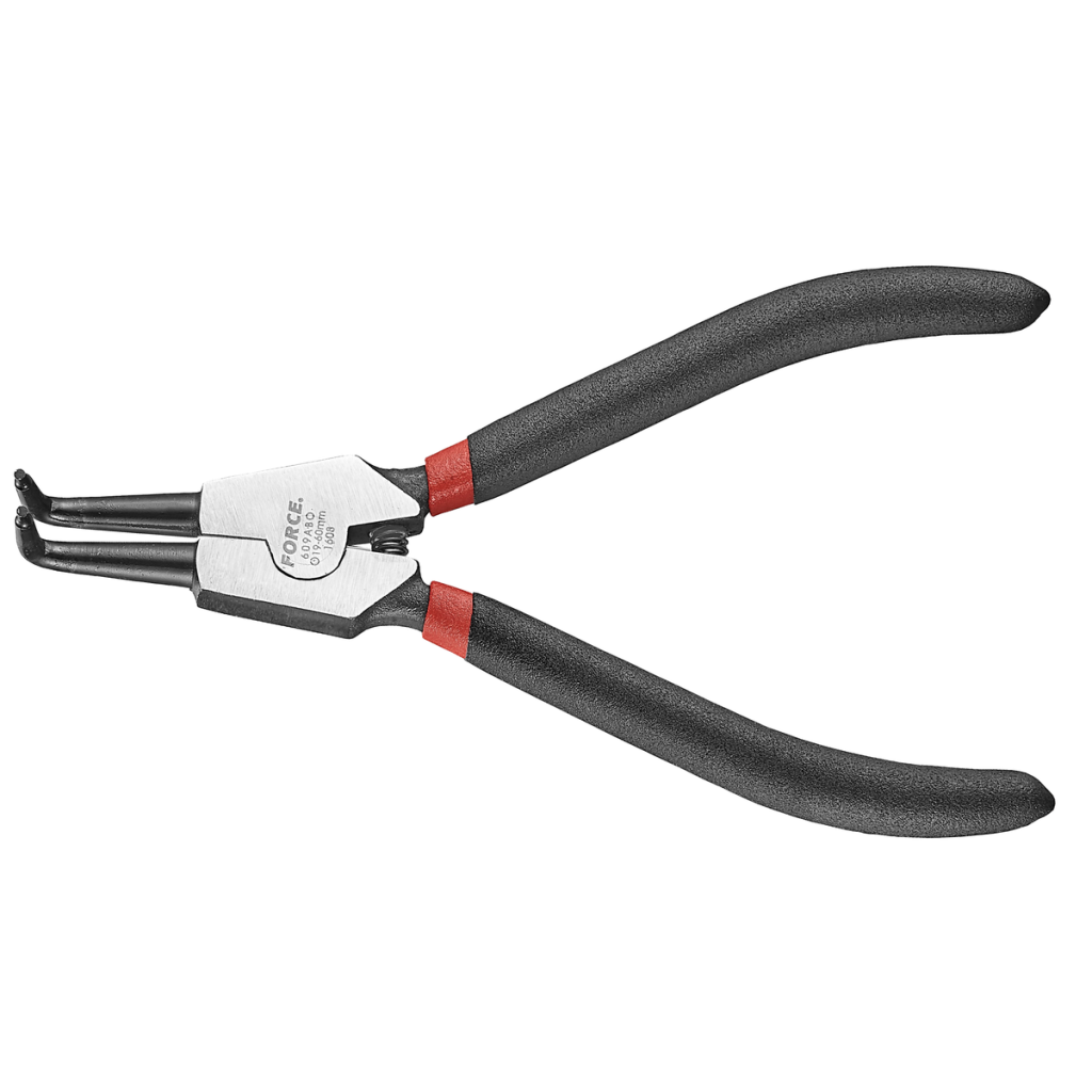 Snap ring pliers (external 90° bent tip)