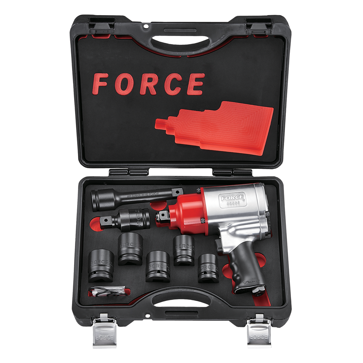 14pc 3/4"DR. Impact wrench & socket set