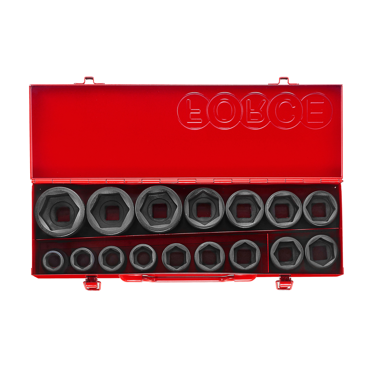 16pc 3/4"DR. 6pt. Flank impact socket set (SAE)