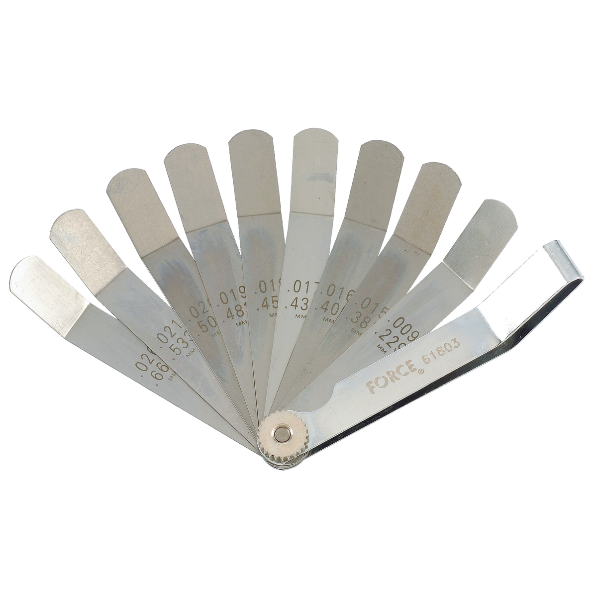 9pc Offset feeler gauge