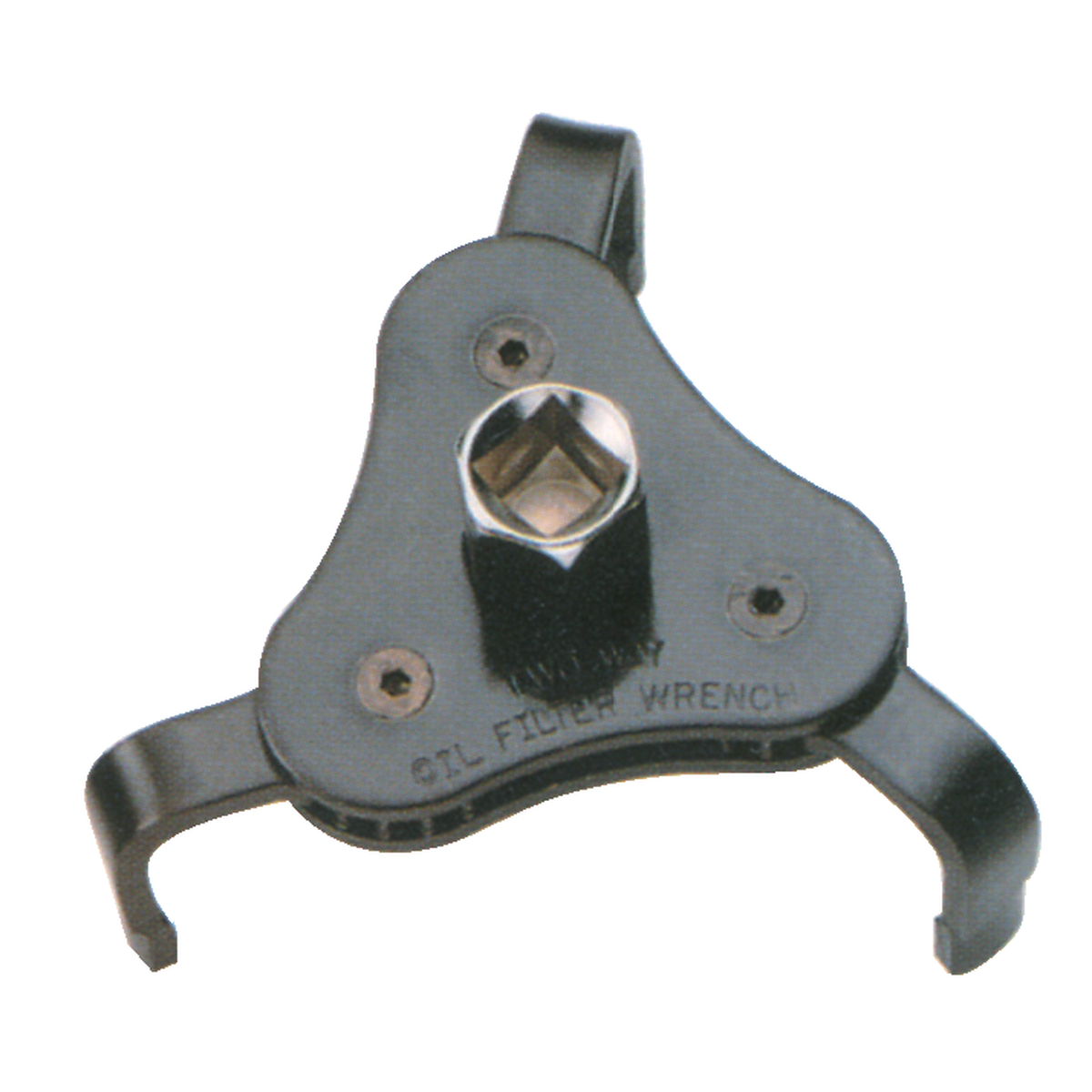 Three-legged two way oil filter spiral wrench