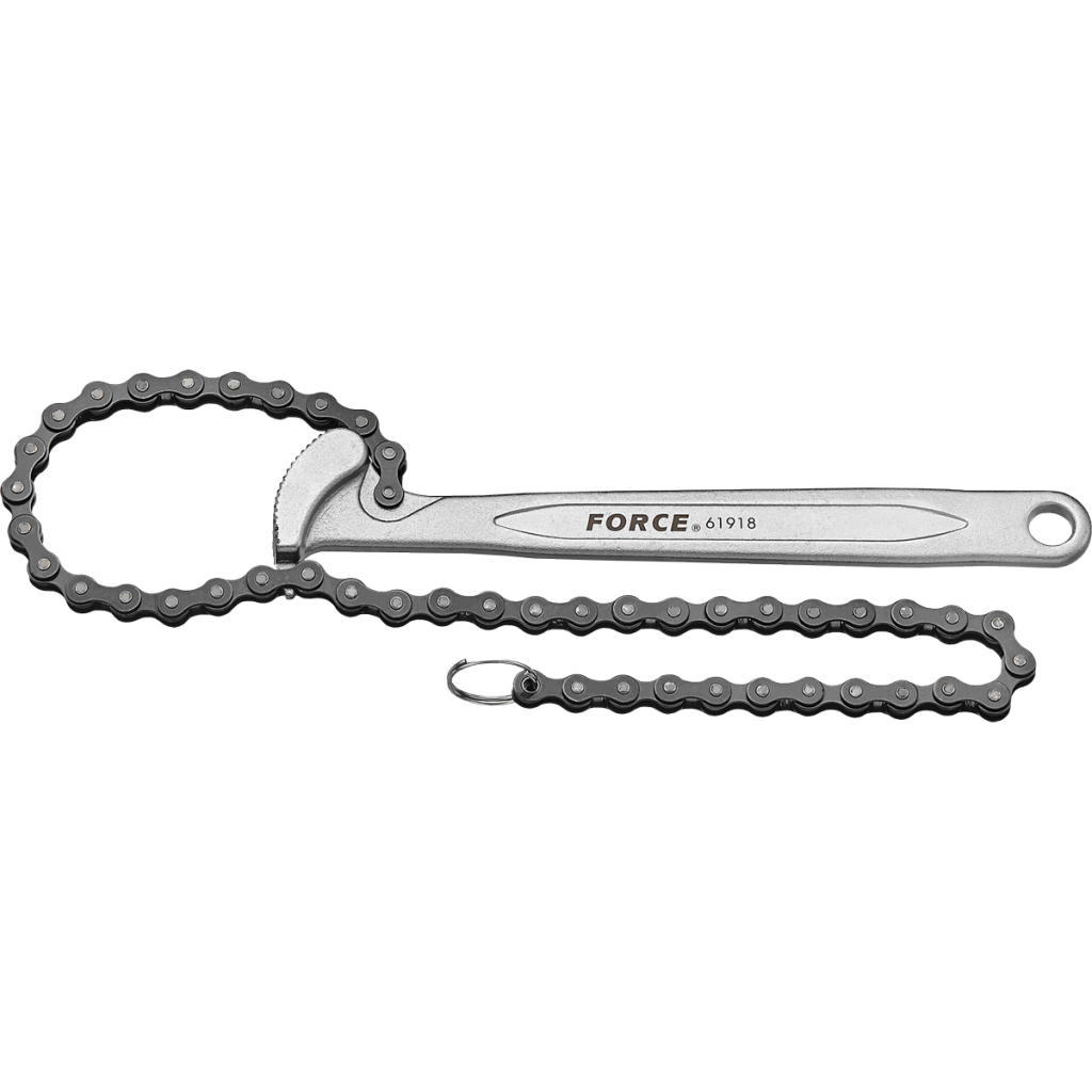 Chain oil filter wrench