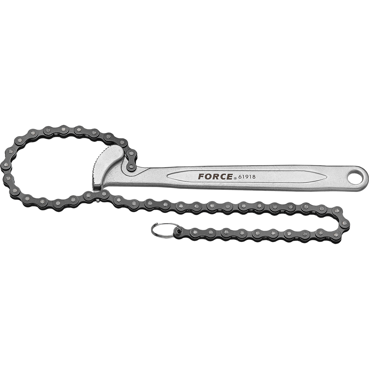 Chain oil filter wrench