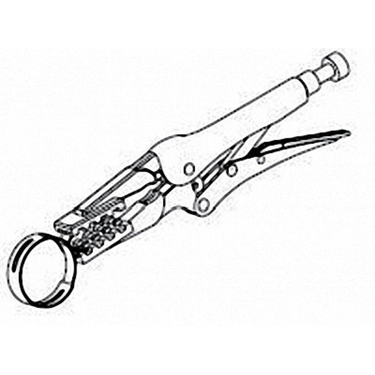 Hose clamp pliers