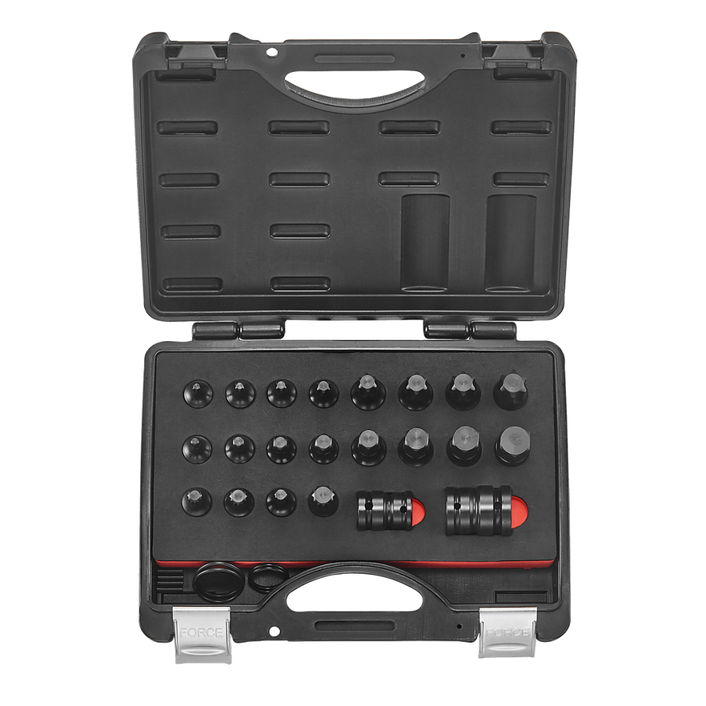 30pc Exchangeable impact socket bit set