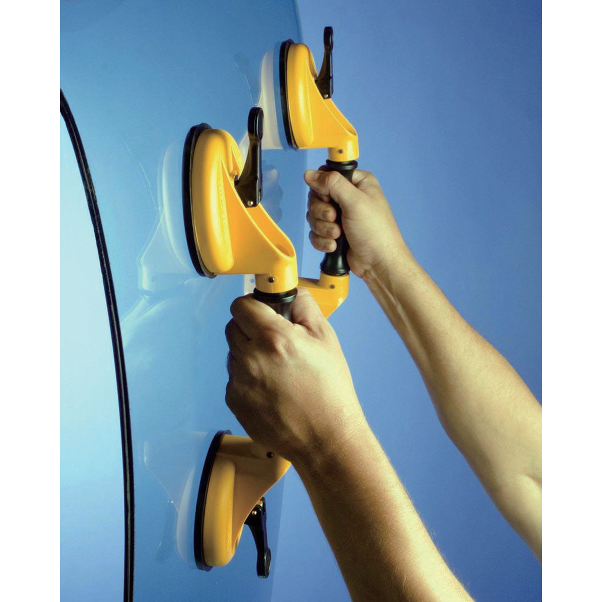 Auto body repair pull clamp (two way)