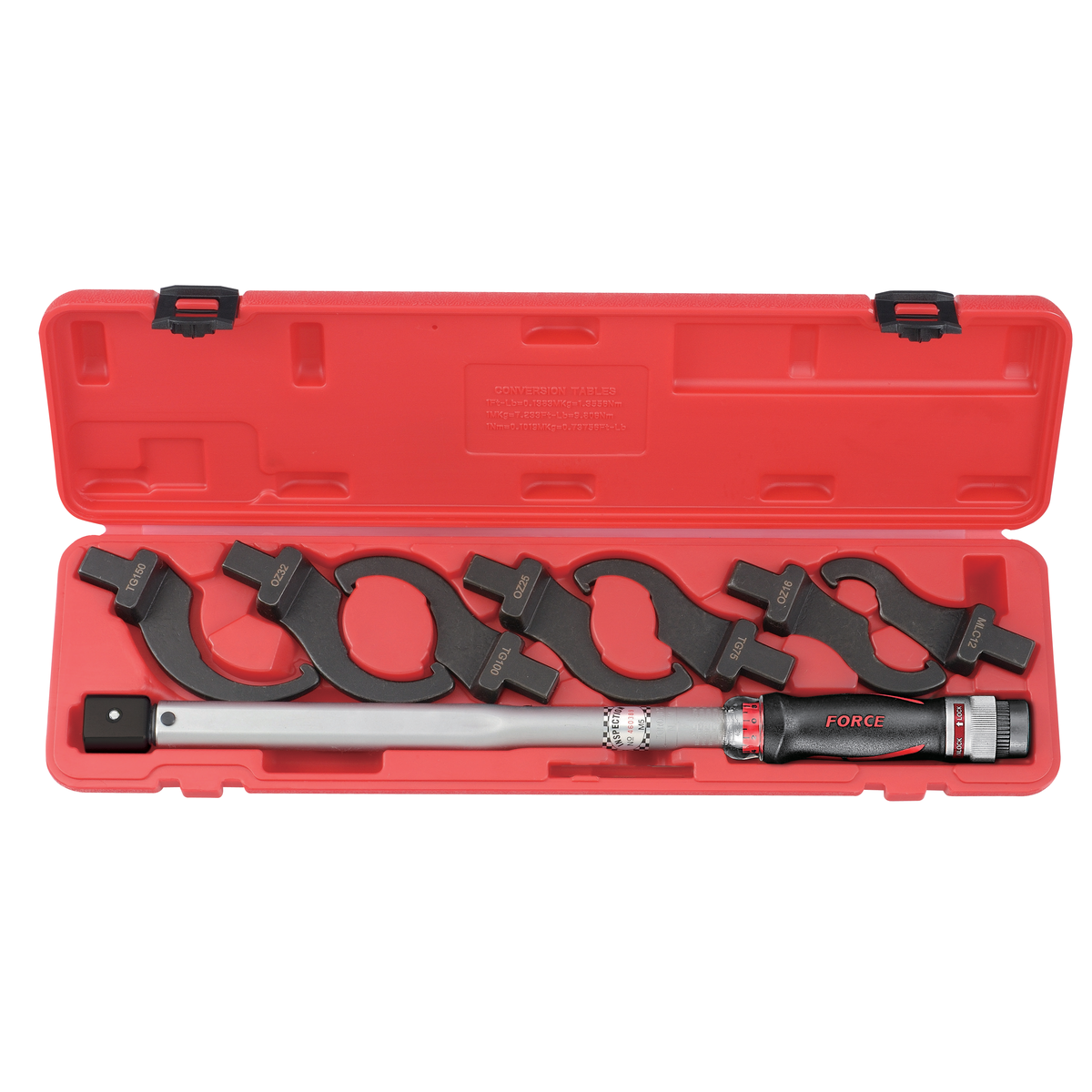 Torque wrench 40-210 Nm (14x18mm)