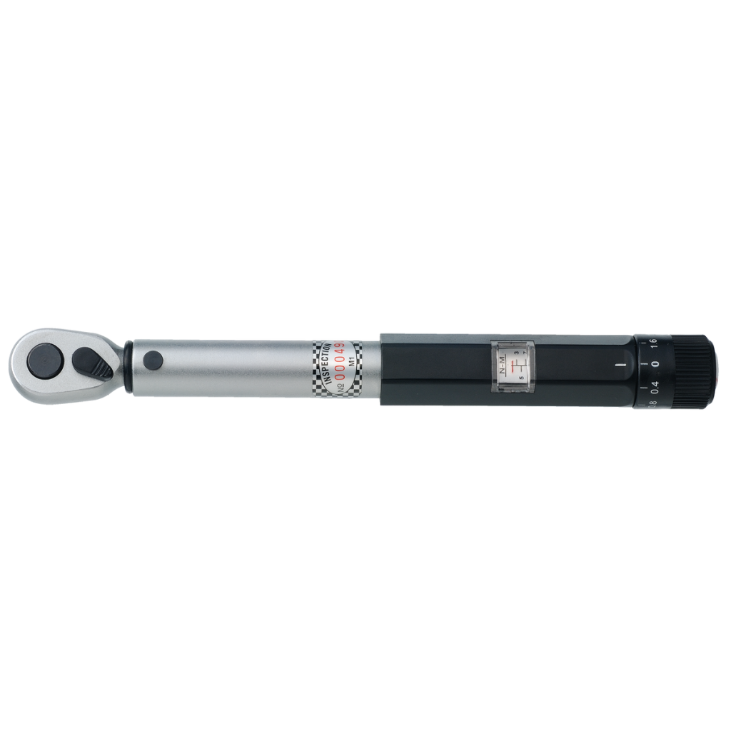 Lock torques wrench-window display (tone control)