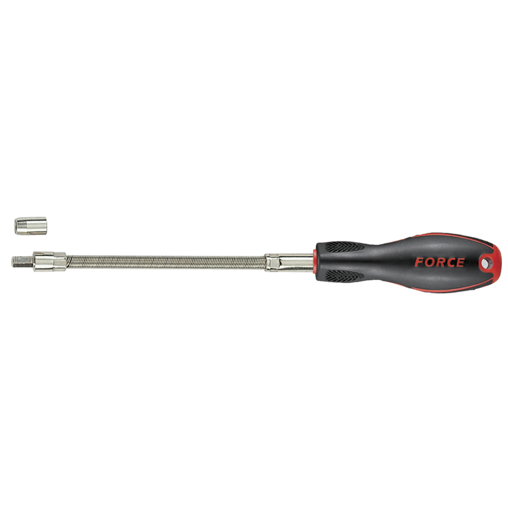 Flexible hex socket driver