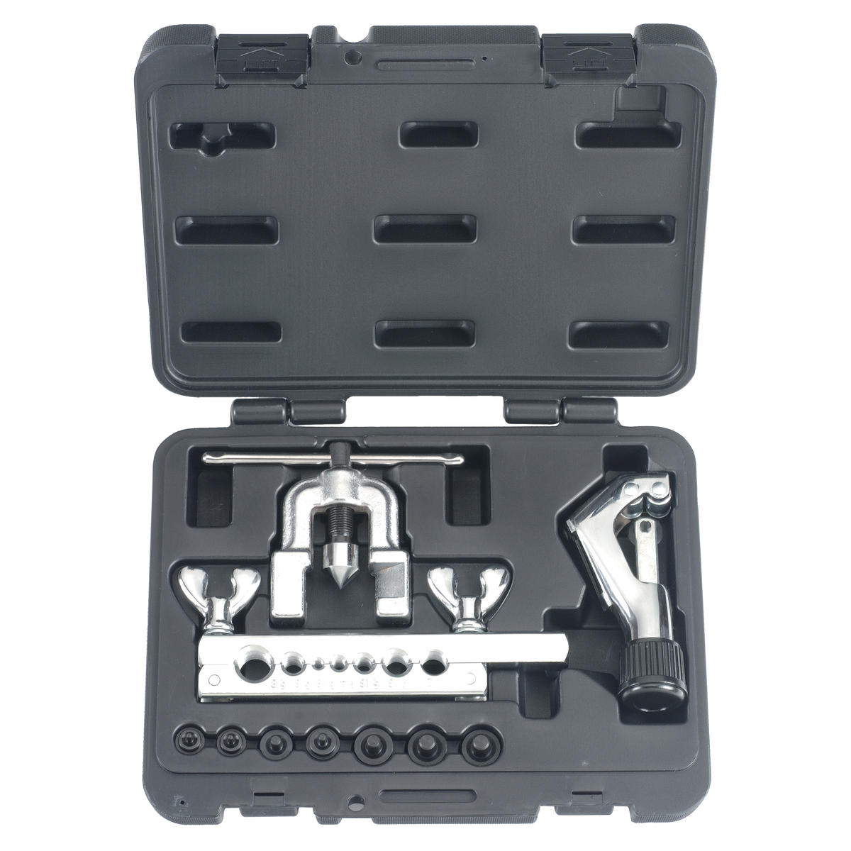 10pc Tubing cutter & double flaring tool set