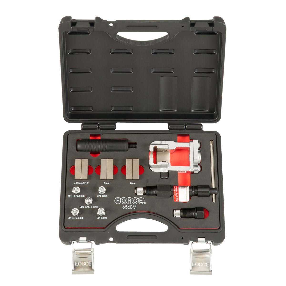 Hydraulic flaring tool kit