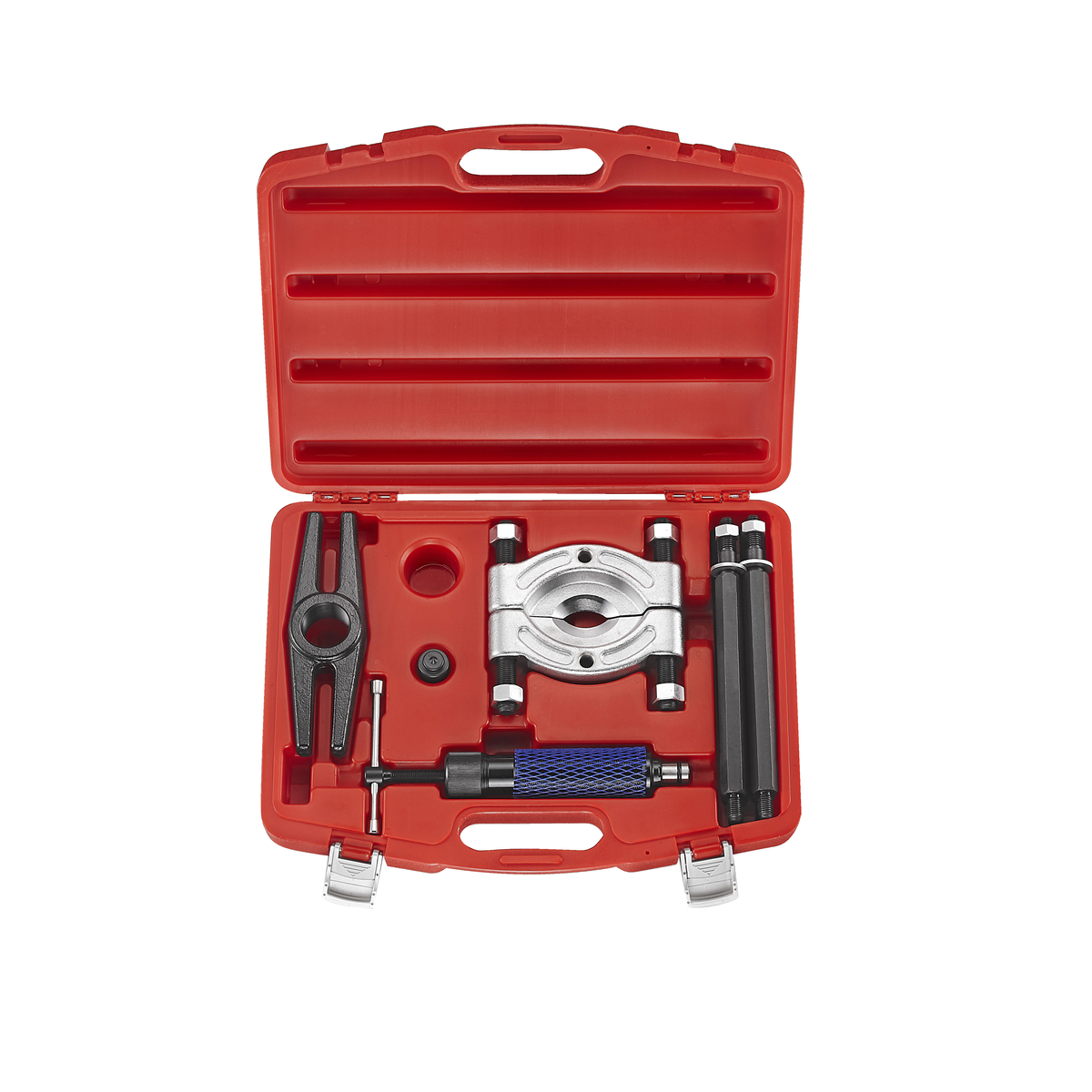 Hydraulic bearing separator puller set