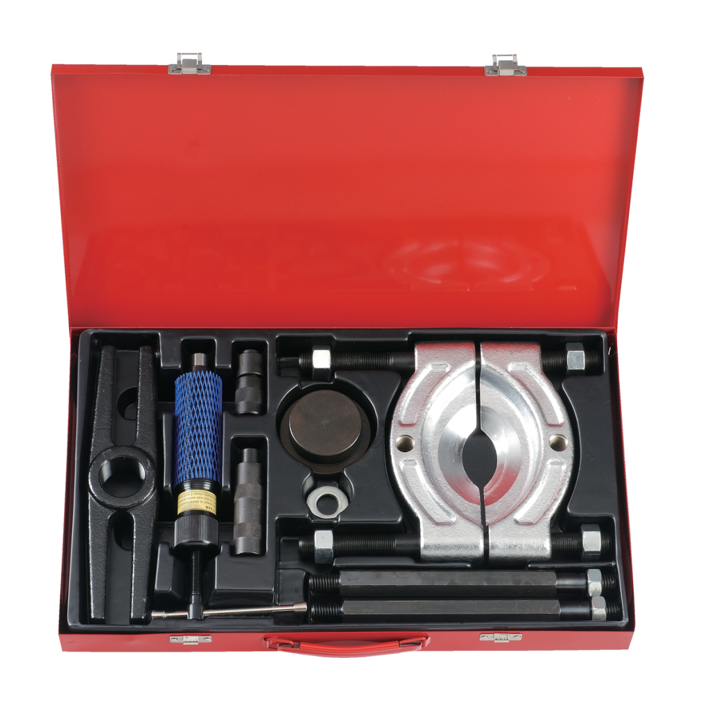 Hydraulic bearing separator puller set