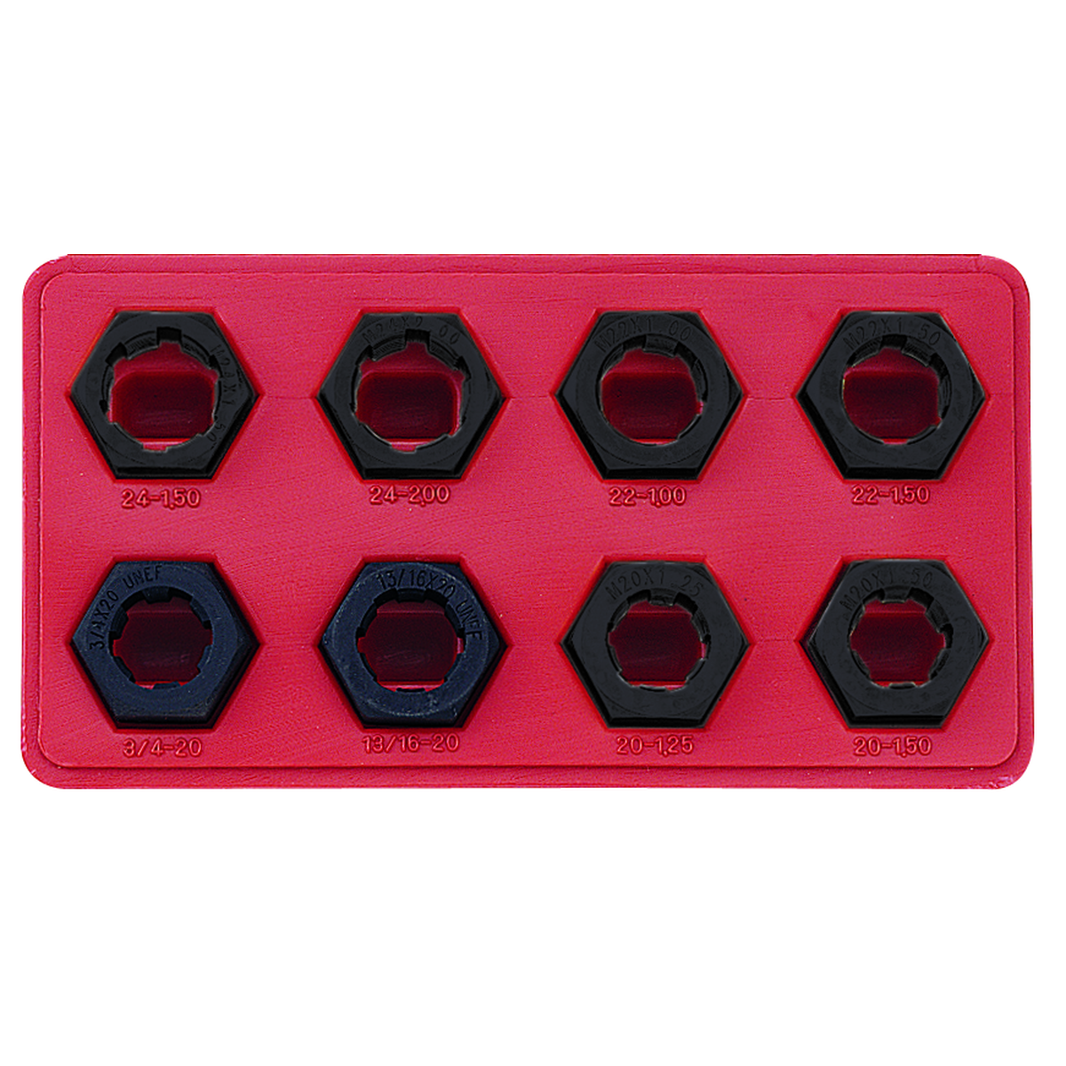 8pc Axle spindle rethreading set