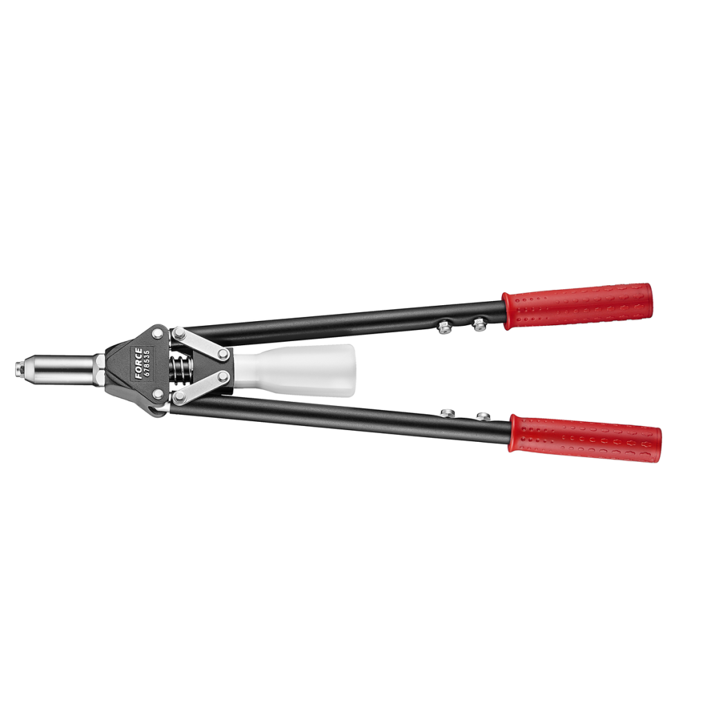 Heavy-duty 2-handled lever type riveter