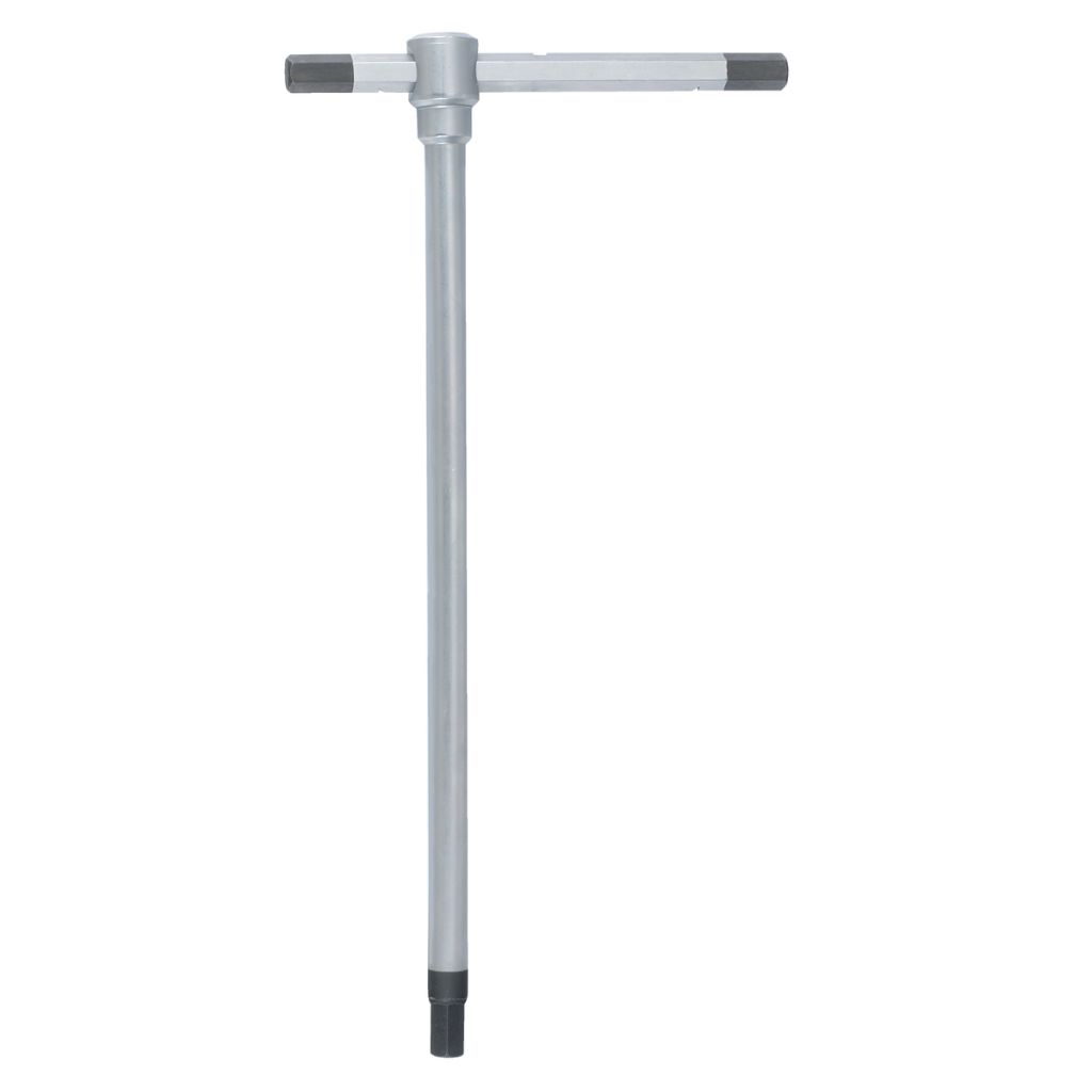 Adjustable 3-way T-shaped hex key