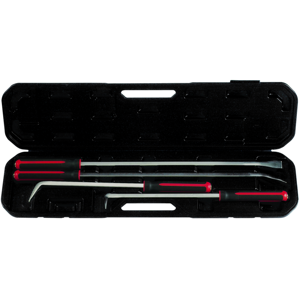 4pc Jumbo heavy duty pry bar set