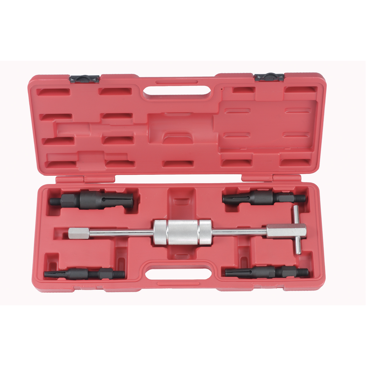Blind hole bearing puller set