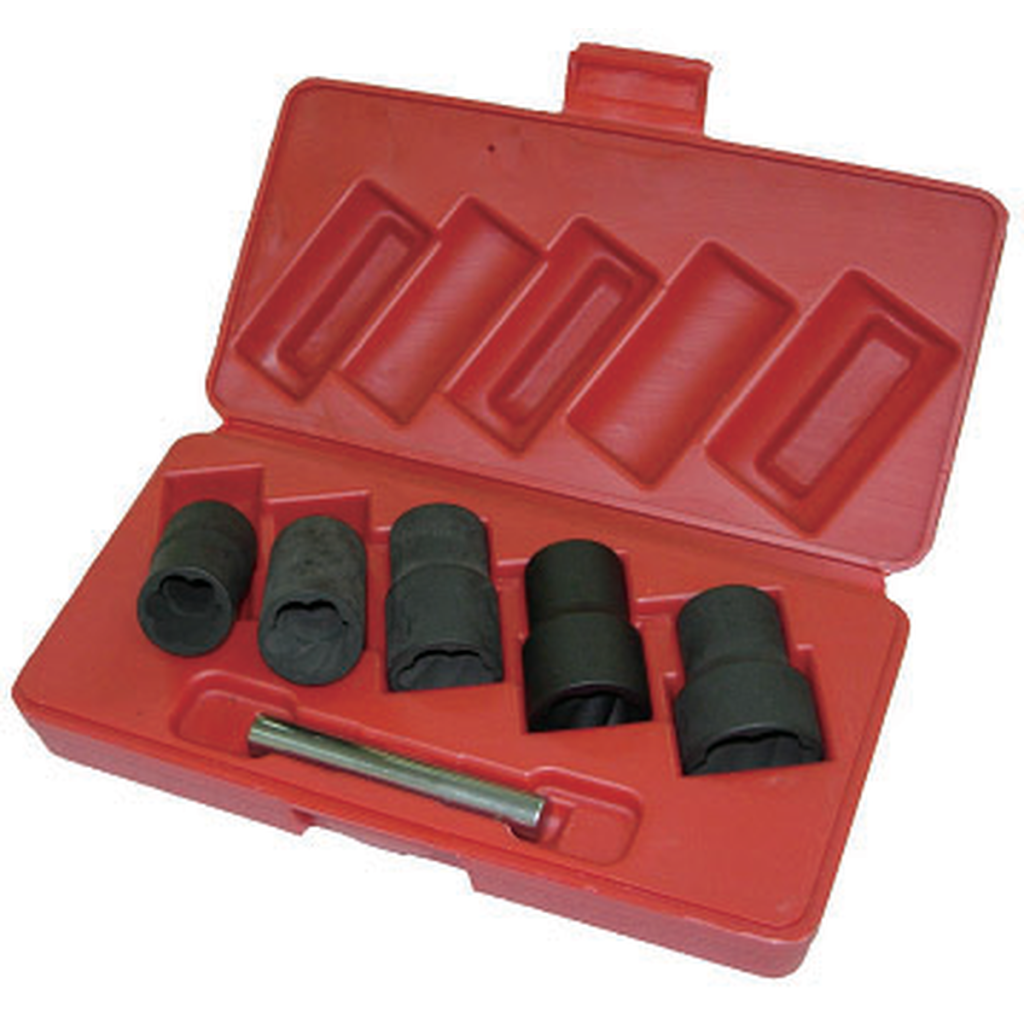6pc 1/2"DR. Twist socket set