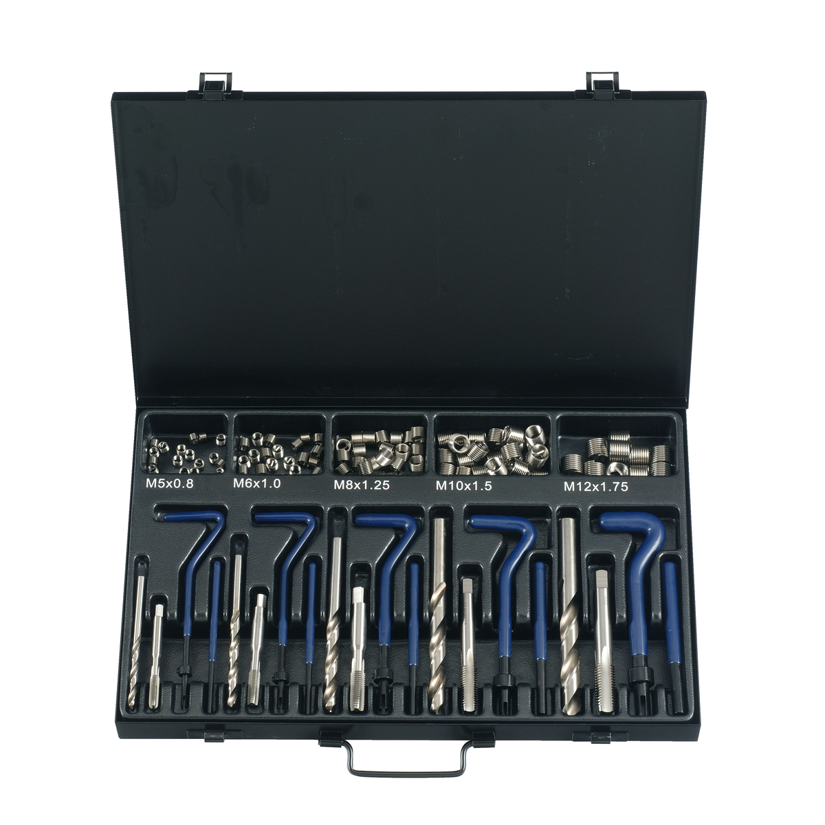 130pc Threaded coil-insert repair kit