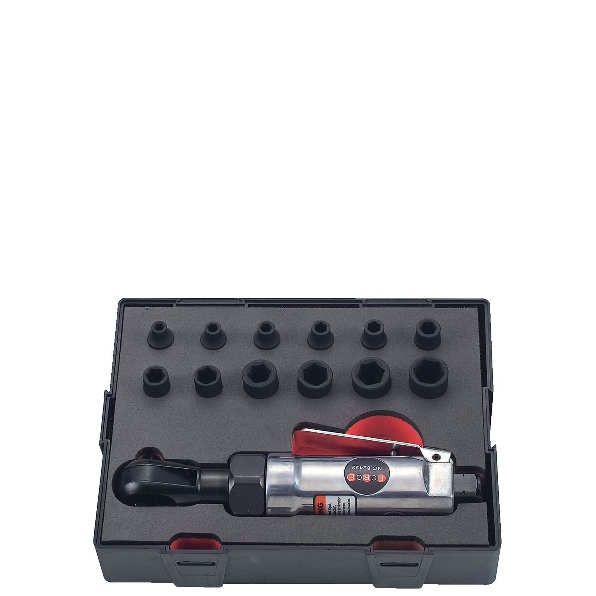 13pc 1/4"DR. Impact wrench & socket set