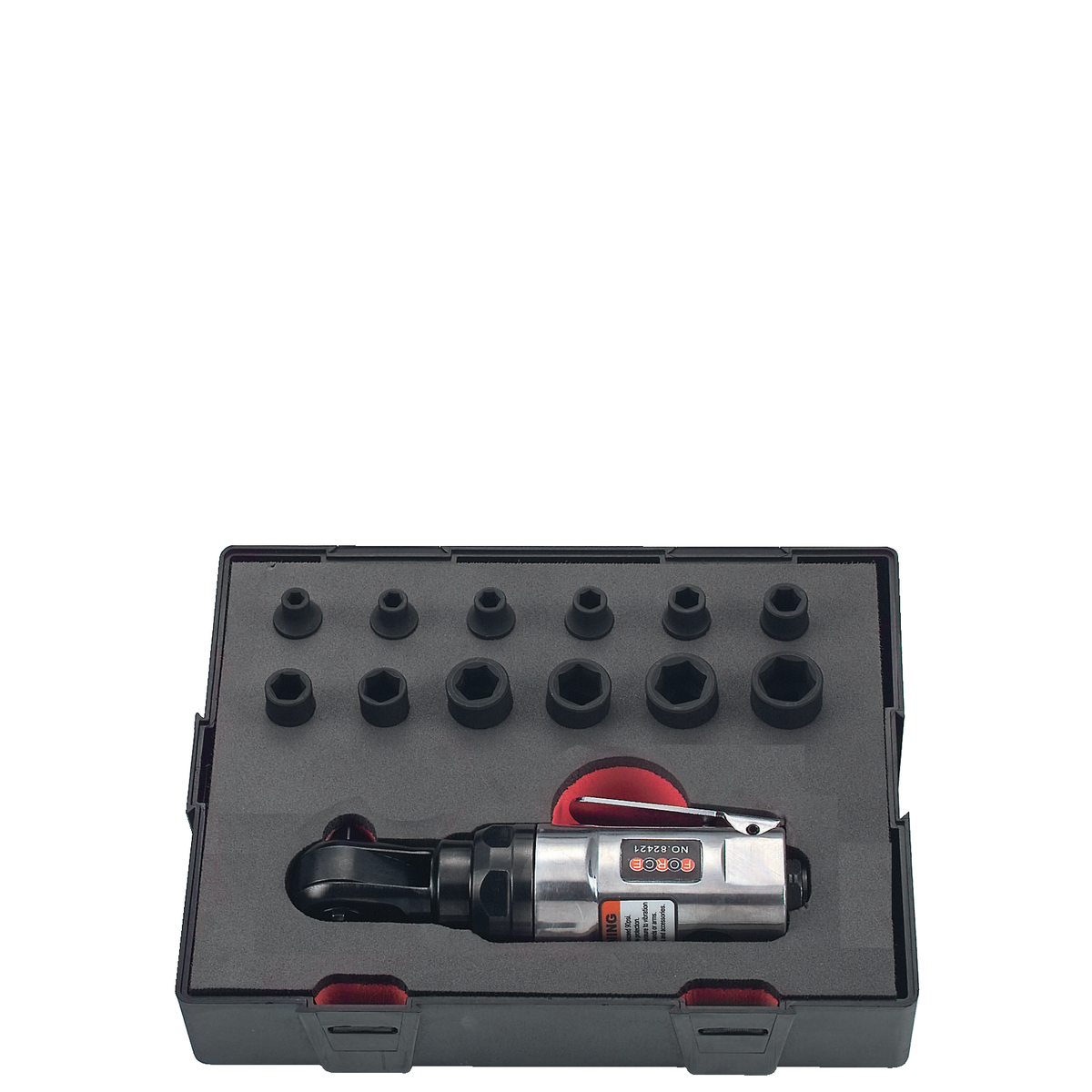 13pc 1/4"DR. Impact wrench & socket set