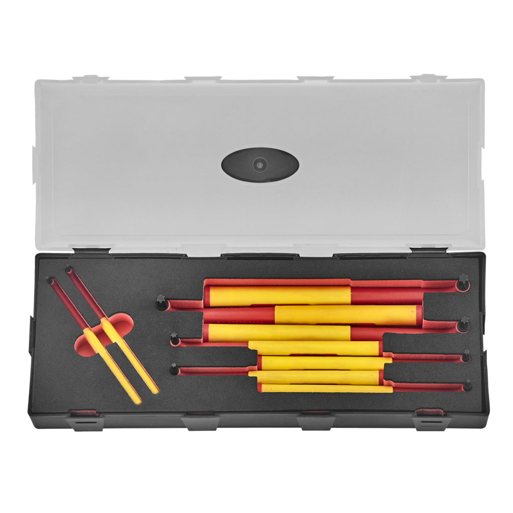 9pc Insulated extra long star key set