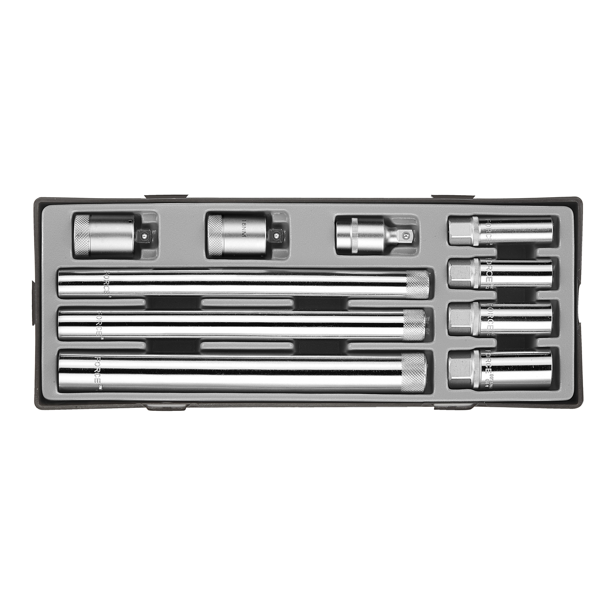 10pc 3/8"DR. Spark plug socket set