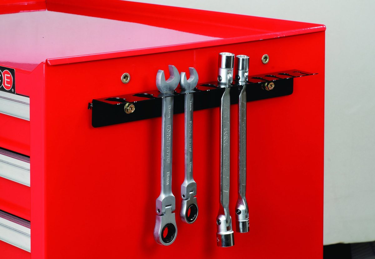 Force Wrench holder for Tool trolley Practical