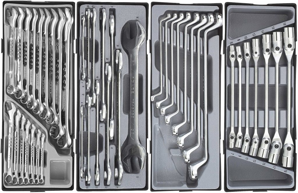 Force 10218-245 Tool trolley Practical 245pc
