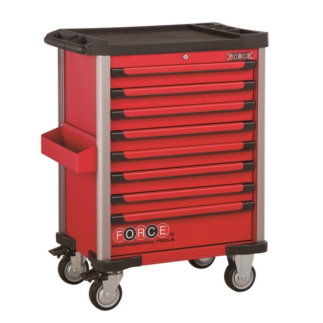 Force 10218-258 Tool trolley Practical 258pc