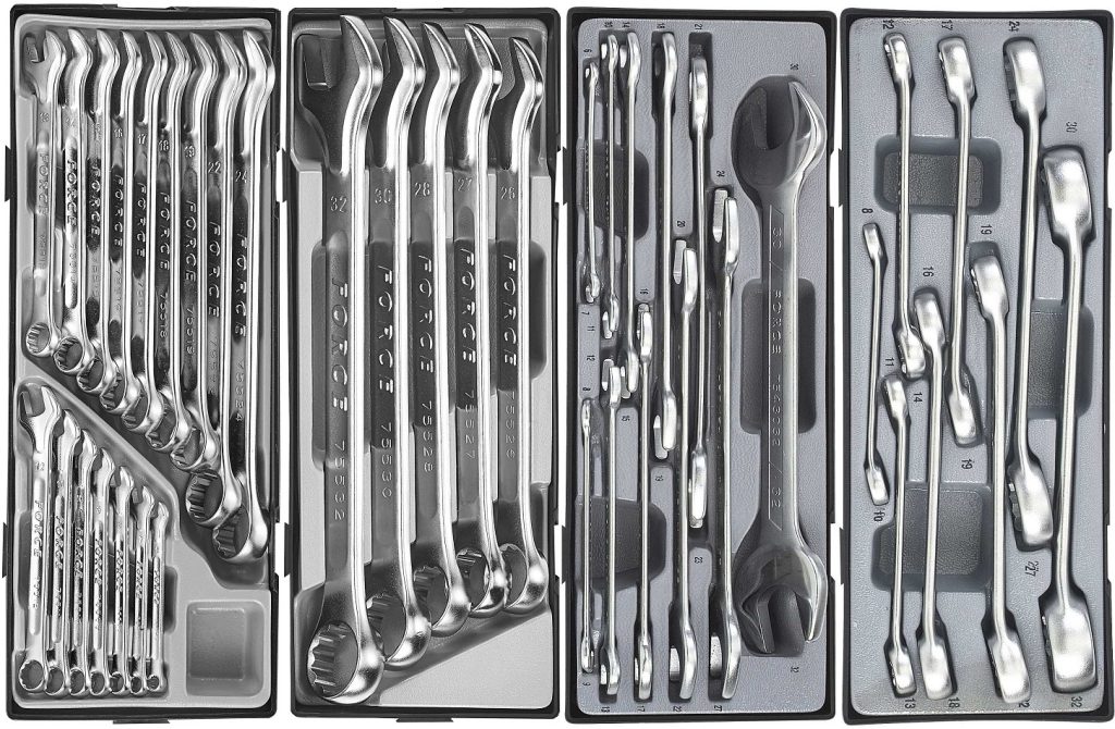 Force 10218-286 Tool trolley Practical 286pc