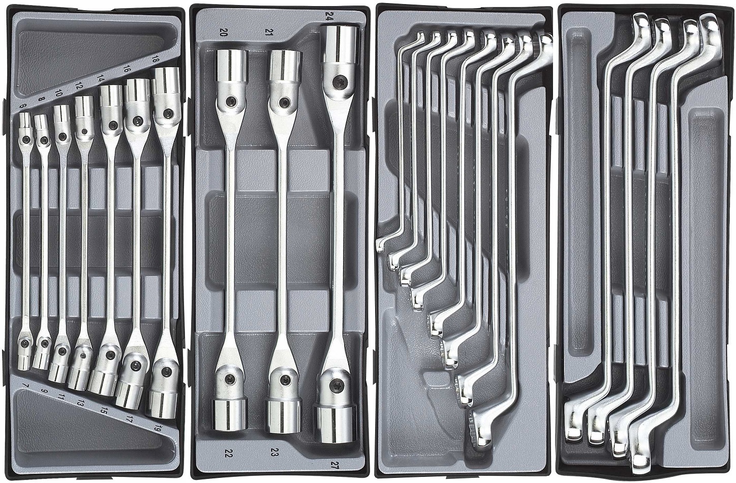Force 10218-286 Tool trolley Practical 286pc