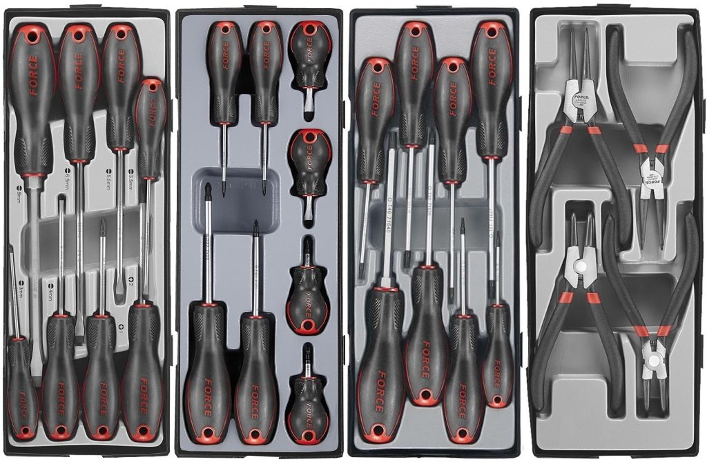 Force 10218-303 Tool trolley Practical 303pc