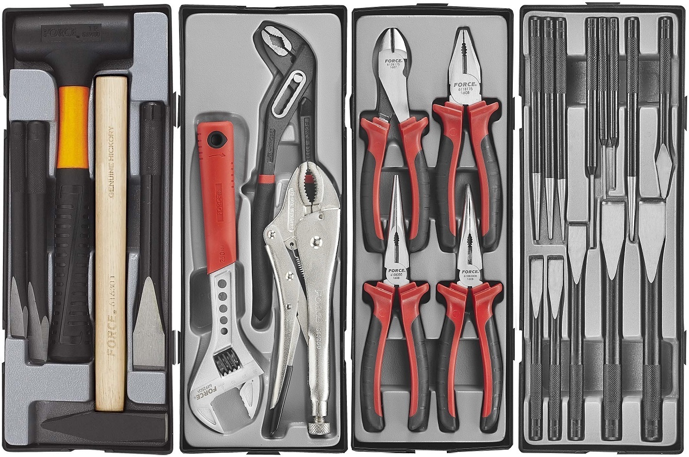 Force 10218-303 Tool trolley Practical 303pc