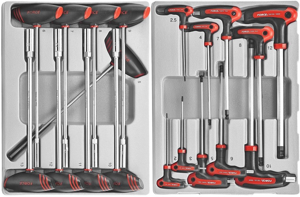Force 10218-303 Tool trolley Practical 303pc