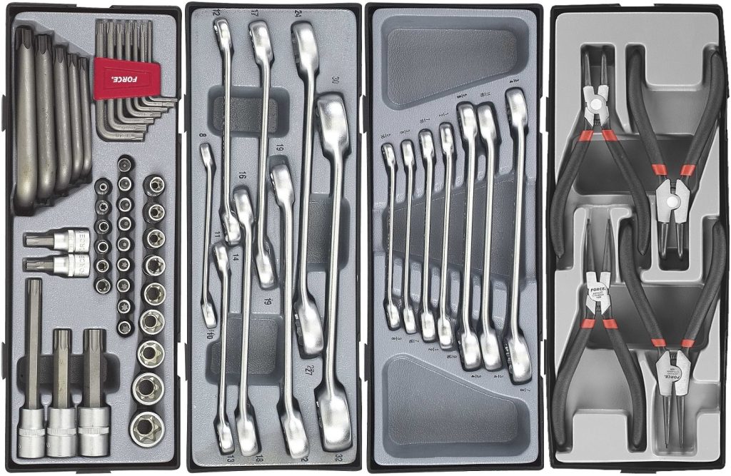 Force 10218-325 Tool trolley Practical 325pc