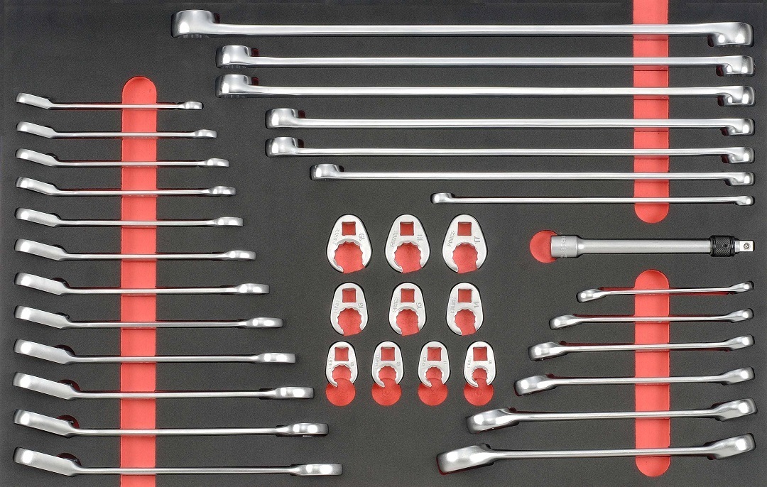 Force 10218-326 Tool trolley Practical 326pc (Foam)