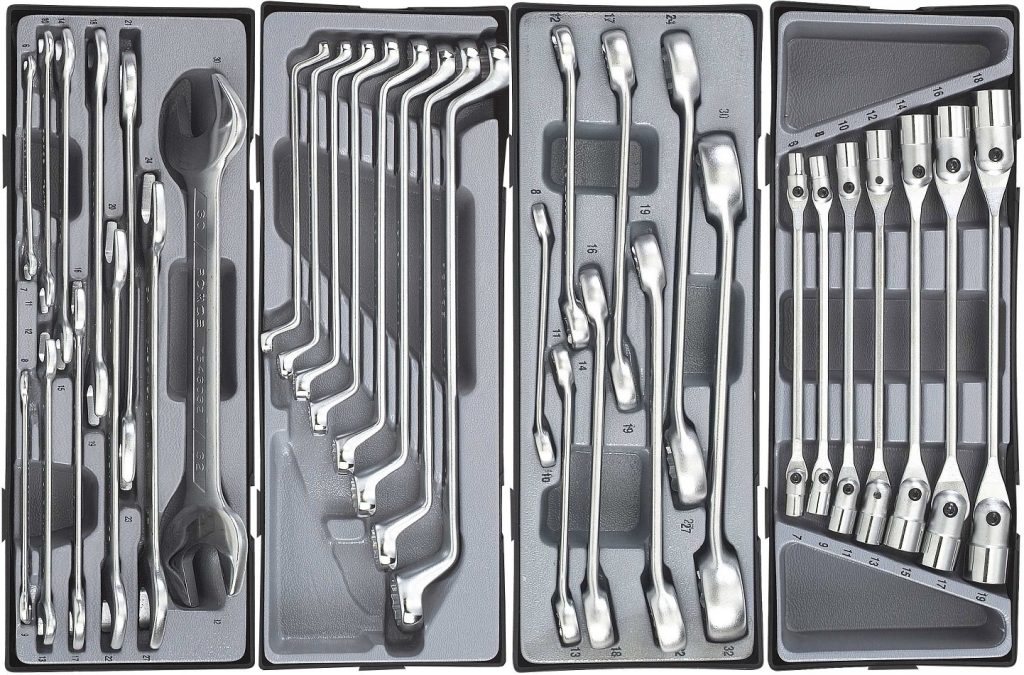 Force 10218-376 Tool trolley Practical 376pc