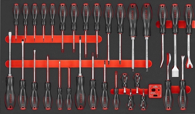 Force 10318-298 Tool trolley Jumbo (Foam) 298pc