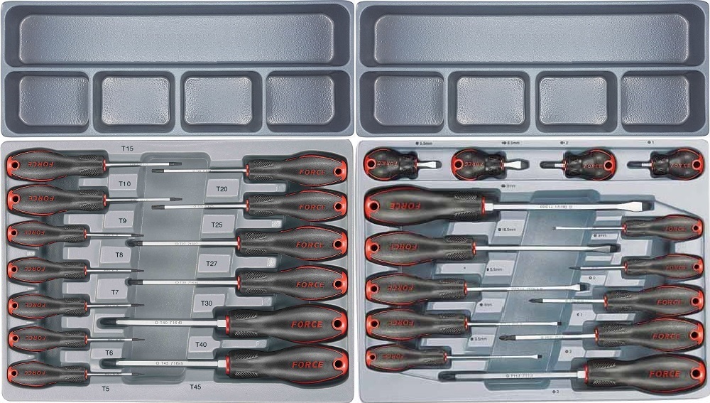 Force 10318-365 Tool trolley Jumbo 365pc