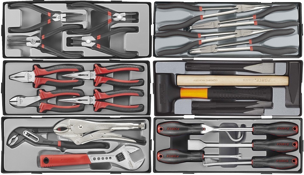 Force 10318-365 Tool trolley Jumbo 365pc