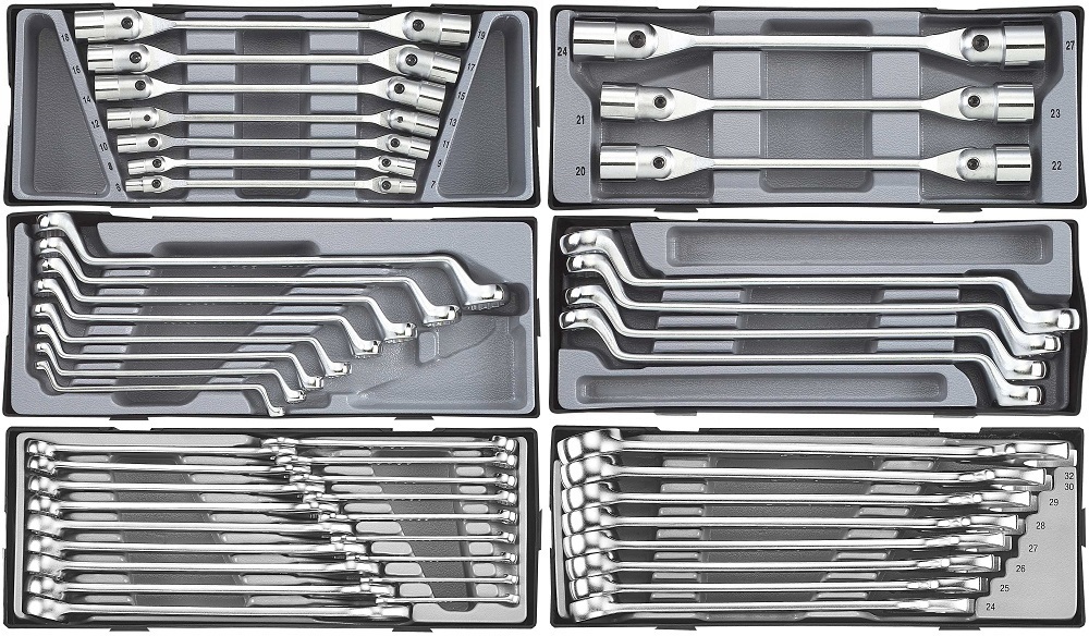 Force 10318-437 Tool trolley Jumbo 437pc