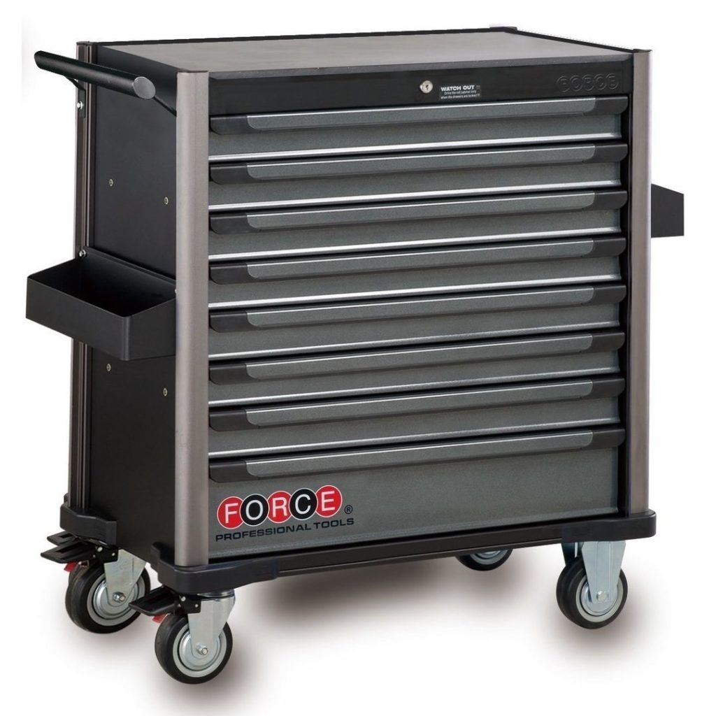 Force 10318-607 Tool trolley Jumbo (Foam) 607pc