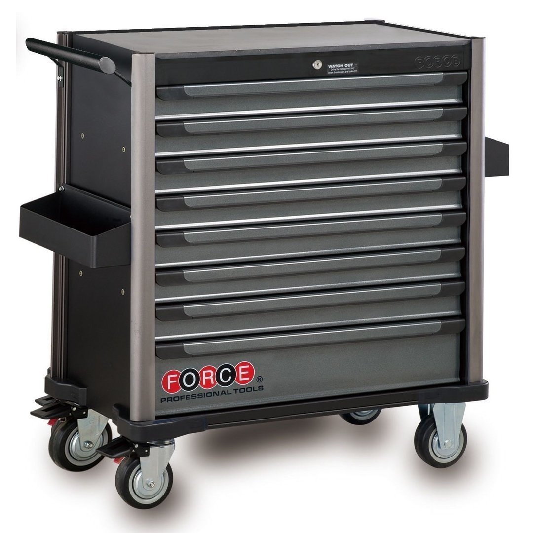 Force 10318-607 Tool trolley Jumbo (Foam) 607pc
