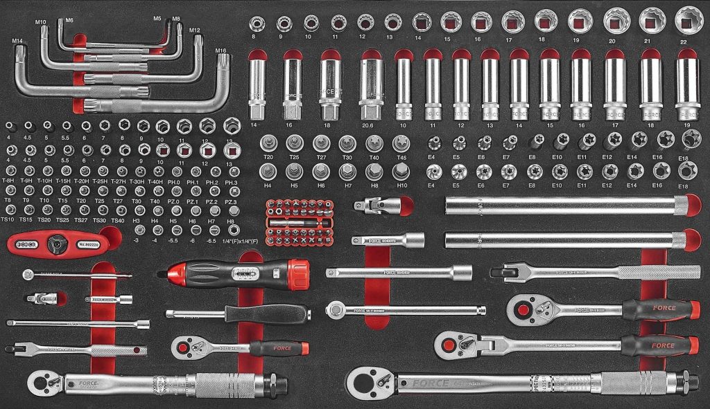 Force Tool trolley Black Edition 610pc
